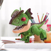 Colorful dinosaur stationery set perfect for creative school supplies