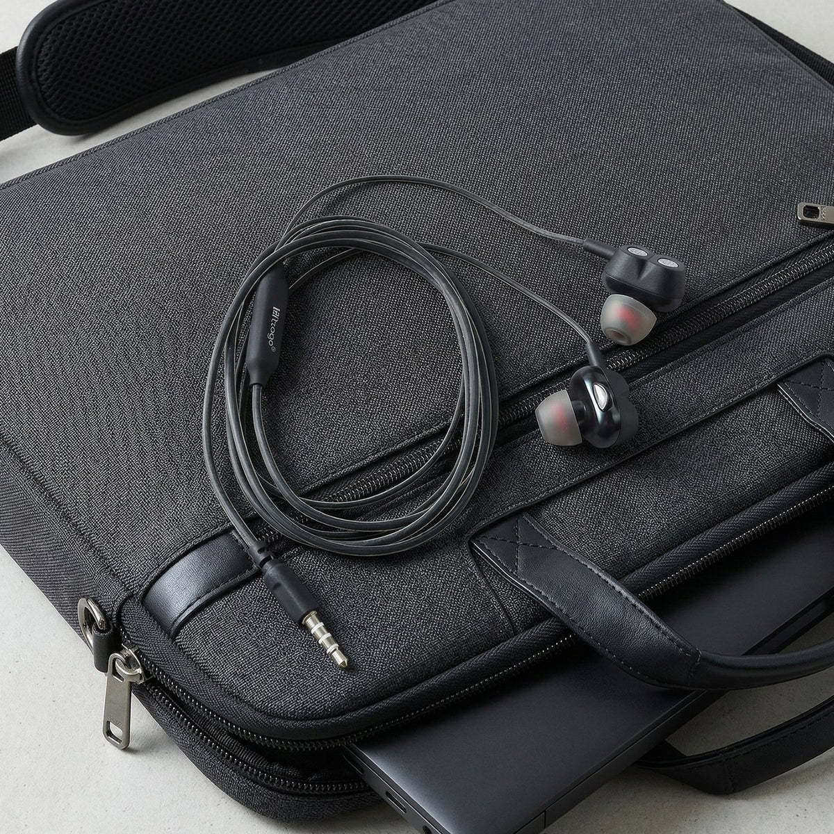 In ear headphones for music and calls with lightweight build