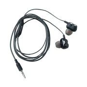 Stereo sound earphones compatible with mobile devices