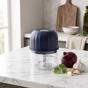 Garlic chopping machine use