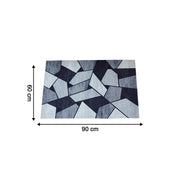Decorative geometric floor mat for stylish home decor