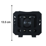 Size chart of the foldable metal tablet stand