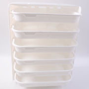 top view of space-saving 6-layer food organizer for kitchen