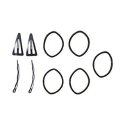 Hair styling bands and clips combo for daily use
