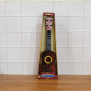 Wooden ukulele in use, ideal beginner musical instrument for kids