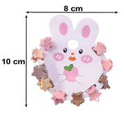 Mini Hair Claw Clips for Kids – Colorful Gentle Hold Set
