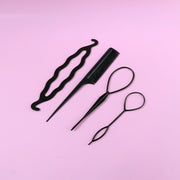 Hair styling accessory set for DIY hairdos