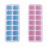 Multipurpose ice cube tray set with lid for kitchen use