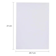 Pack of 50 A4 sheets of premium inkjet printing paper