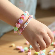 Children's DIY beading set for making bracelets and necklaces