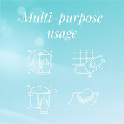 Single kitchen roll showing embossed absorbent paper texture