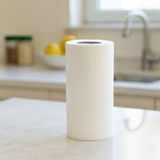 Full view of Freshee kitchen paper towel roll with 60 super absorbent sheets
