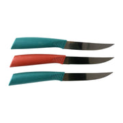 Multipurpose stainless steel knives for fruit and vegetable preparation