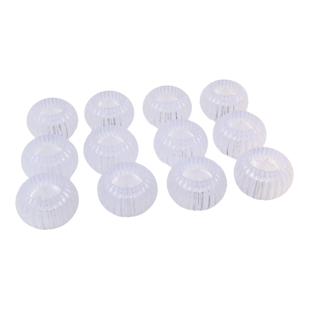 Reusable LED tealight candles with crystal-effect design for festive décor