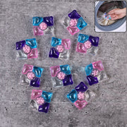 Laundry Detergent Pods pack with antibacterial multi-action cleaning capsules
