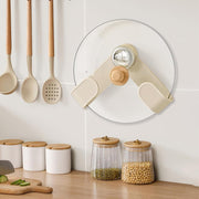 Cookware lid holder clip for kitchen efficiency