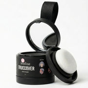 Fiber powder component of hairline color powder for scalp coverage