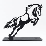 Elegant horse figurine sculpture for workspace or living room