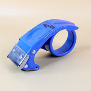 Angled view of the VoltDesk Metal Packing Tape Dispenser, an essential office packing tool.