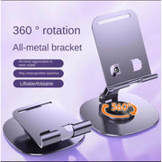 Compact foldable mobile stand showcasing multiple adjustable angles for optimal device use.