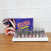Mix color metallic mini nail polish in 6 ML bottle for colorful nail art