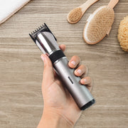 Orbit branded rechargeable hair trimmer with stainless steel blades