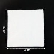 Luxe soft and absorbent disposable table napkins for parties.
