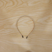 Versatile pearl hairband for casual and festive styling