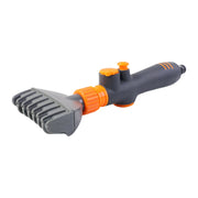 High-pressure water spray nozzle for efficient filter cleaning