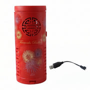 Bubble blowing machine with LED effects producing bright bubbles for kids