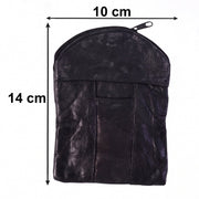 Versatile black mini pouch suitable for men and women for everyday use.
