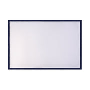 Flat laid heat-resistant ironing mesh press cloth showing its size and weave pattern