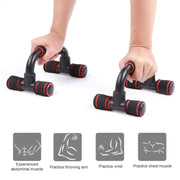 Konex Push-Up Bars in action, demonstrating proper form for effective chest and arm exercises.