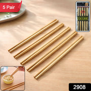 Lightweight bamboo dining chopsticks for sushi and ramen meals