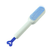 Ergonomic handle of the Self-Cleaning Hairbrush designed for comfortable grip