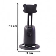 Auto tracking mobile holder for video recordings and calls
