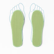 Shoe footbed inserts providing shock absorption for Size 36 shoes