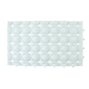 Flexible and durable anti-slip bath mat for shower floors