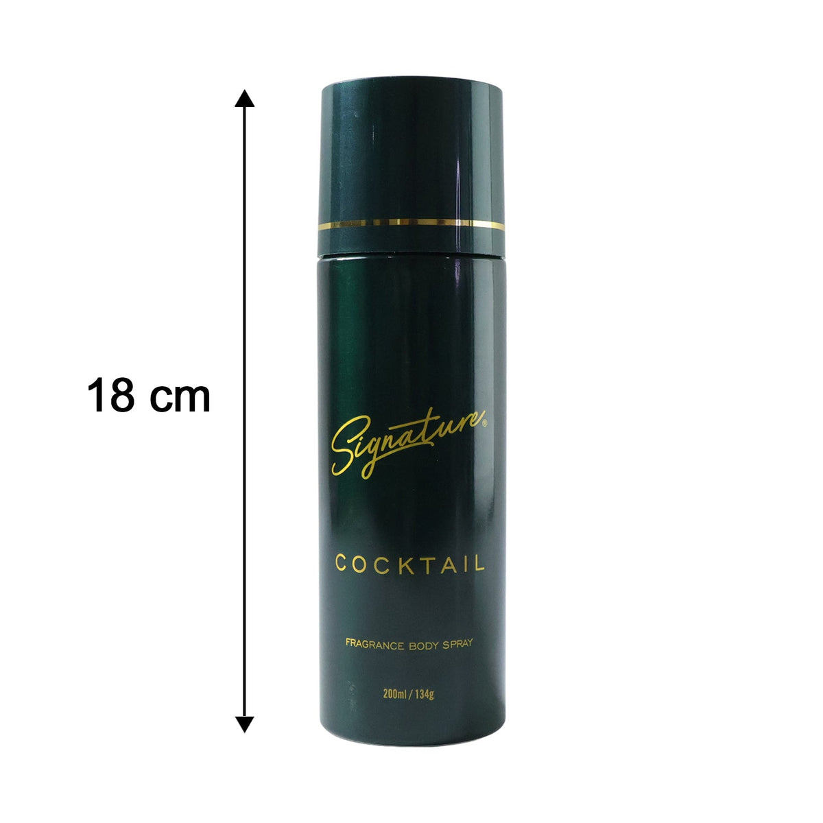 Stylish deodorant spray bottle with masculine fragrance