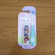 Playful kids toothbrush set with cartoon design to encourage brushing