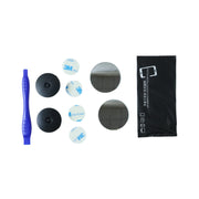 Round convex blind spot mirror for safer lane changes