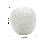 Compact size LED crystal table lamp perfect for side tables