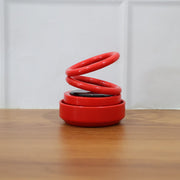 Solar aroma diffuser showing smooth rotating motion in car
