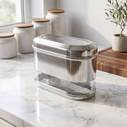 Kitchen storage jar - Supermom stainless steel oval canister