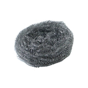 Heavy duty steel scrubber for tough stains