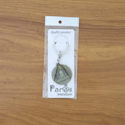 Taj Mahal keychain accessory highlighting heritage design