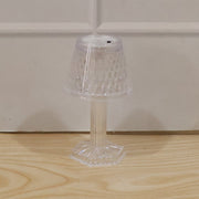 Decorative crystal lamp perfect for adding sparkling light to any corner.
