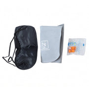 Portable neck pillow and sleep set for travel