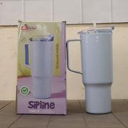 Reusable 1800ml water tumbler for hot and cold beverages.
