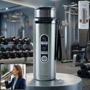 Stainless steel vacuum insulated water bottle for hot and cold drinks
